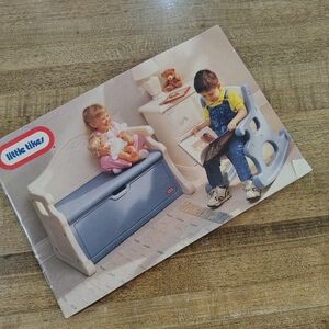 Little Tikes 1991 Toy Catalog Advertisement Booklet Vintage